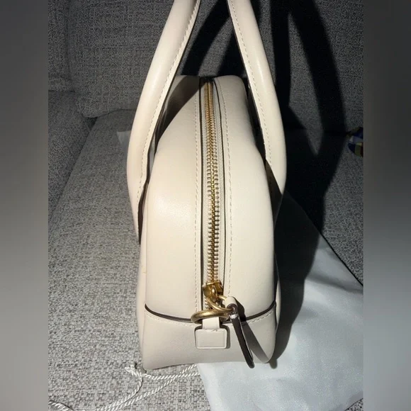 Coach bowling leather bag